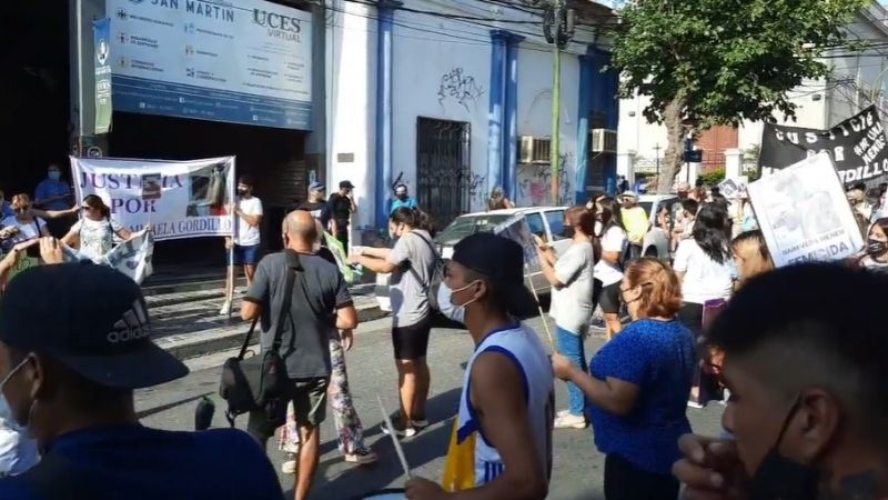 Grito de ¡justicia! por Brenda Micaela