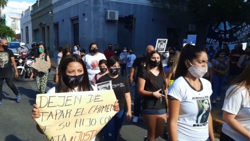 Grito de ¡justicia! por Brenda Micaela