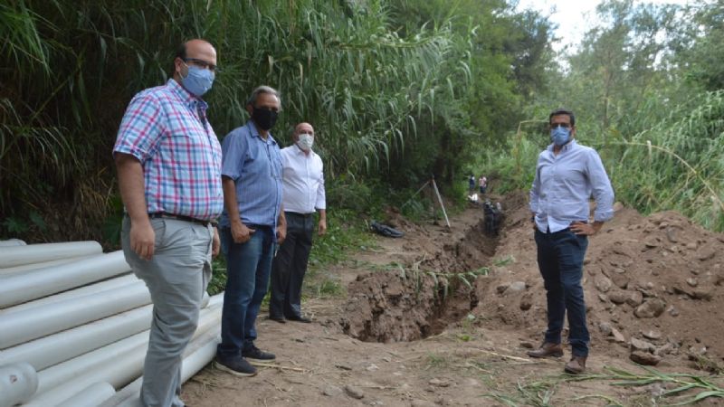 Inician obras de cloacas en Choya Viejo