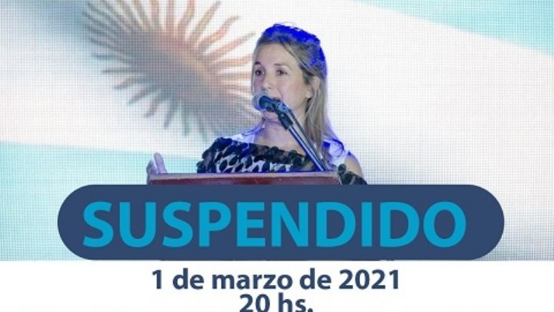 CD de Valle Viejo: sin sesión por la lluvia