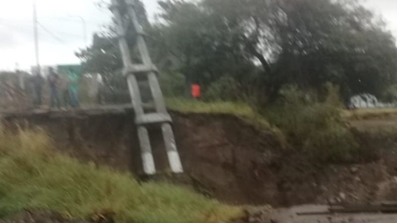 Columna de energía quedó en el "aire"