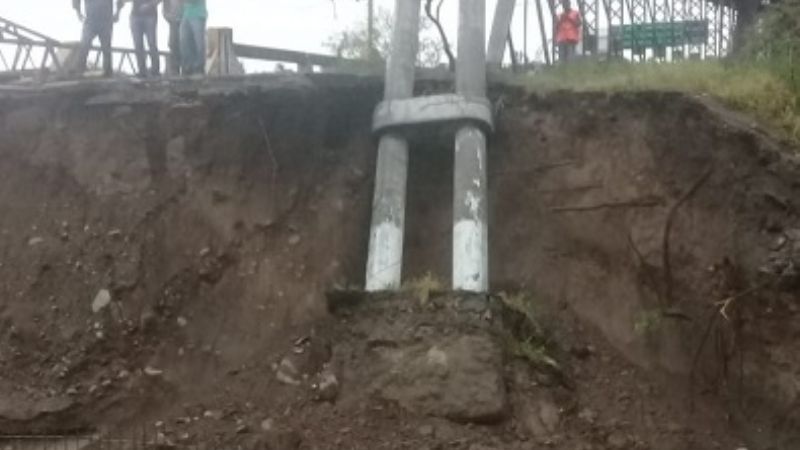 Columna de energía quedó en el "aire"