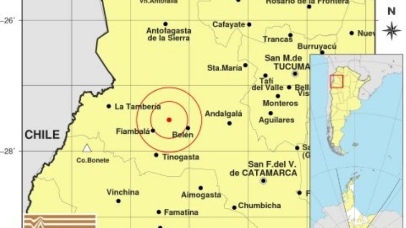 El Oeste tembló dos veces en las últimas horas