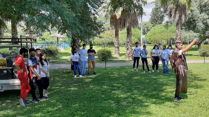 Encuentro de los grupos juveniles de la parroquia Santa Rosa de Lima