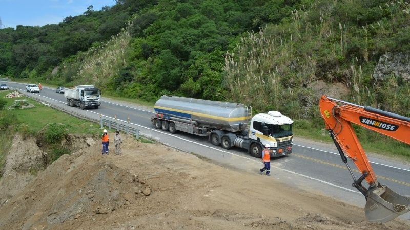 Vialidad Nacional advierte por tareas en la Cuesta del Totoral