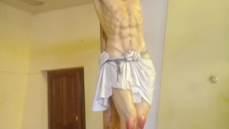 Misa en honor al Señor de la Salud rogando por los enfermos