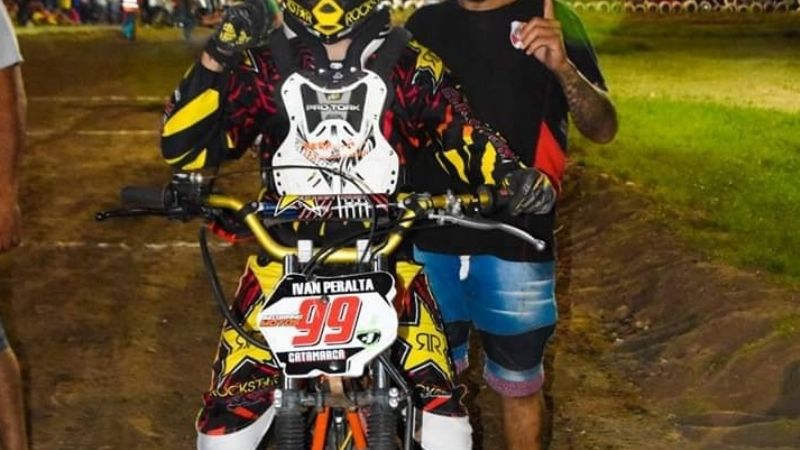 Iván Peralta inicia su 11ma. temporada en el Speedway Regional