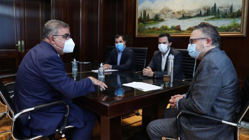 Jalil se reunió con el ministro Matías Kulfas