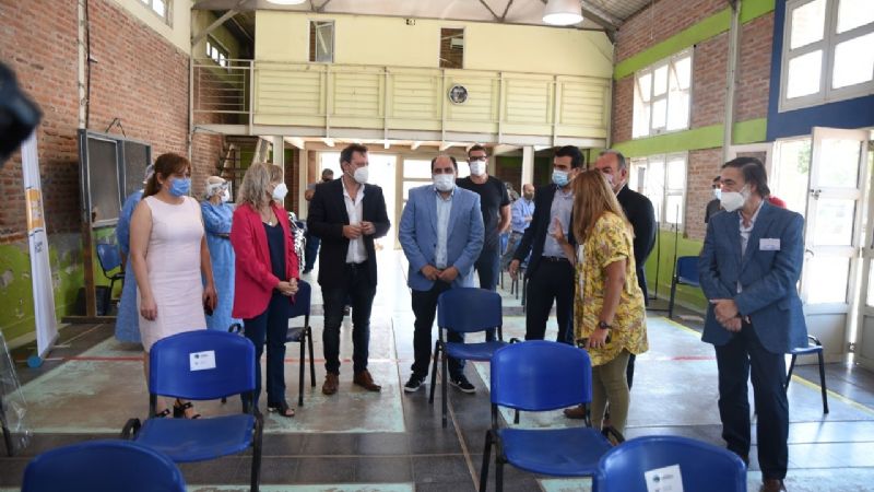 Ya funciona a pleno el Nodo Sur de vacunación contra el Covid-19