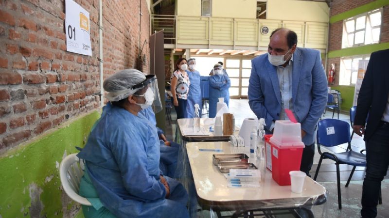 Ya funciona a pleno el Nodo Sur de vacunación contra el Covid-19