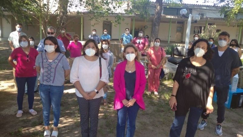 Palladino entregó bienes del SUMAR a las Áreas 1 y 2