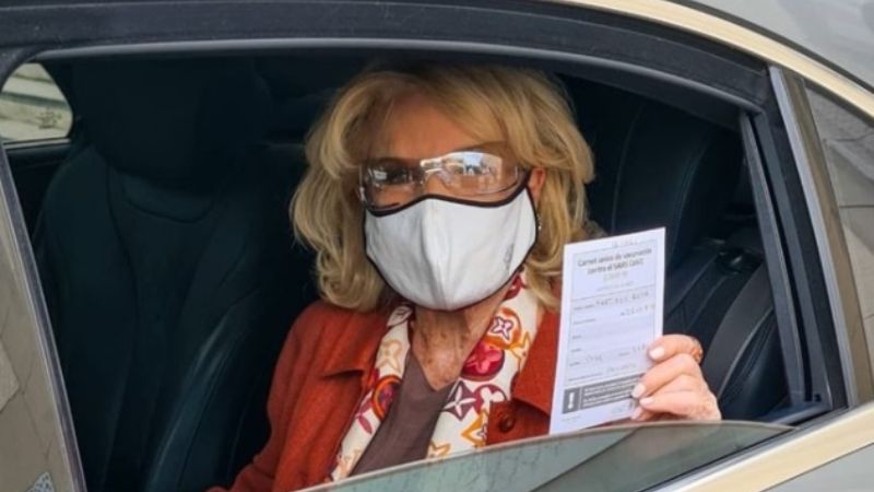 Mirtha Legrand recibió la vacuna contra el coronavirus: “Estoy muy agradecida”