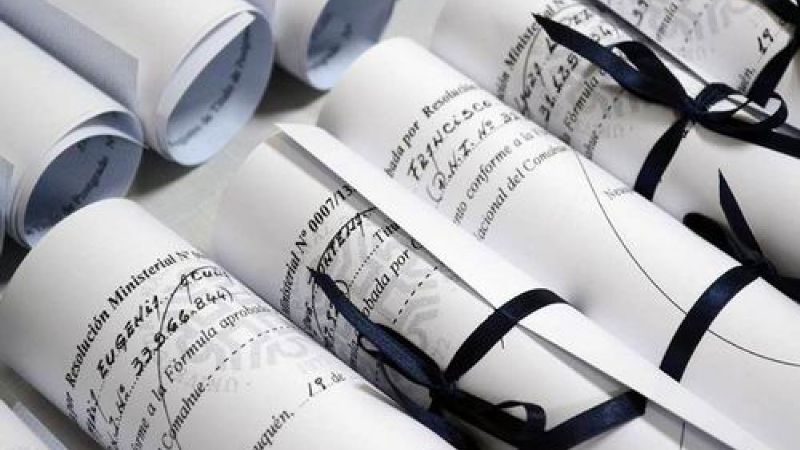 Validez nacional para el título de Profesor en Inglés