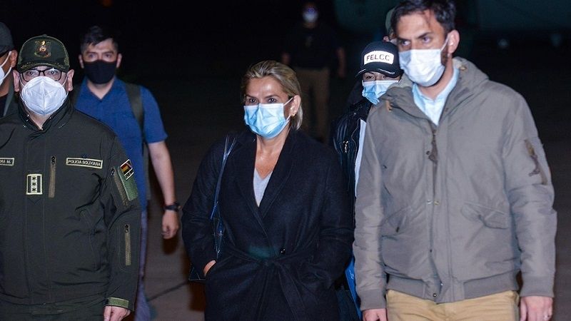 En Bolivia, detuvieron a la expresidenta de facto Jeanine Áñez