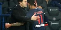 CAMBIO DE EMERGENCIA. Pochettino le comunica a Di María, la delicada situación que vivía su familia.