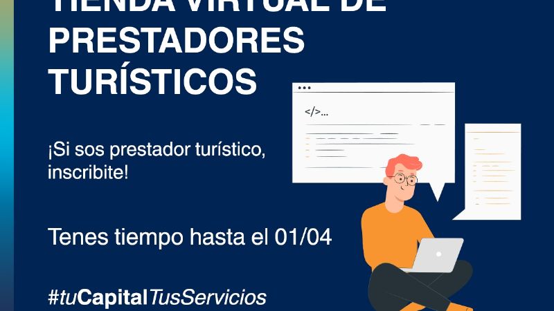 Inscripciones abiertas para nueva tienda virtual de prestadores turísticos
