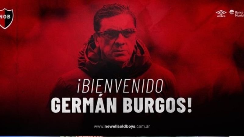 El “Mono” Burgos será el nuevo técnico de Newell's