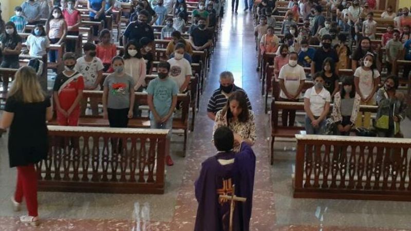 Inició la catequesis en la parroquia Jesús Niño