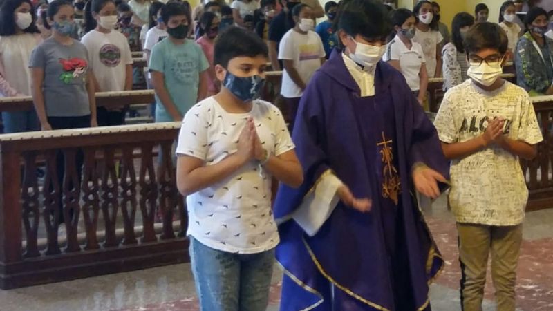 Inició la catequesis en la parroquia Jesús Niño