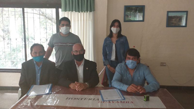 Convenio entre la Facultad de Tecnología y municipio de El Alto