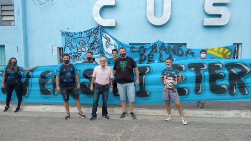 Un día Celeste: Banderazo por la recuperación de Unión Sportiva