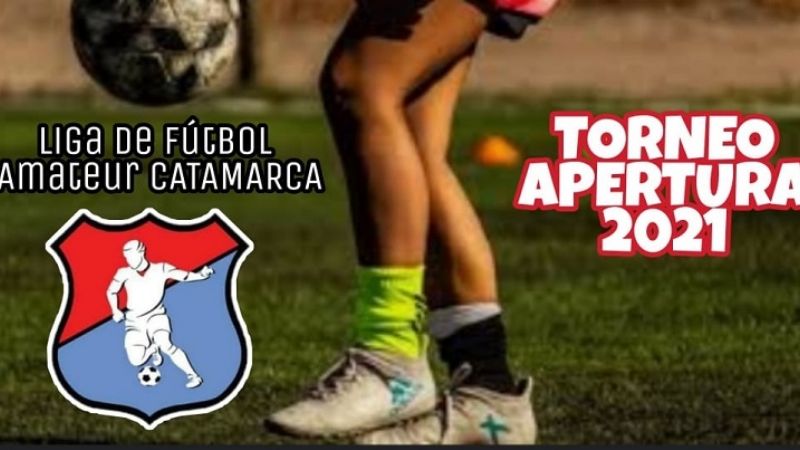 La Liga de Fútbol Amateur larga este domingo 21