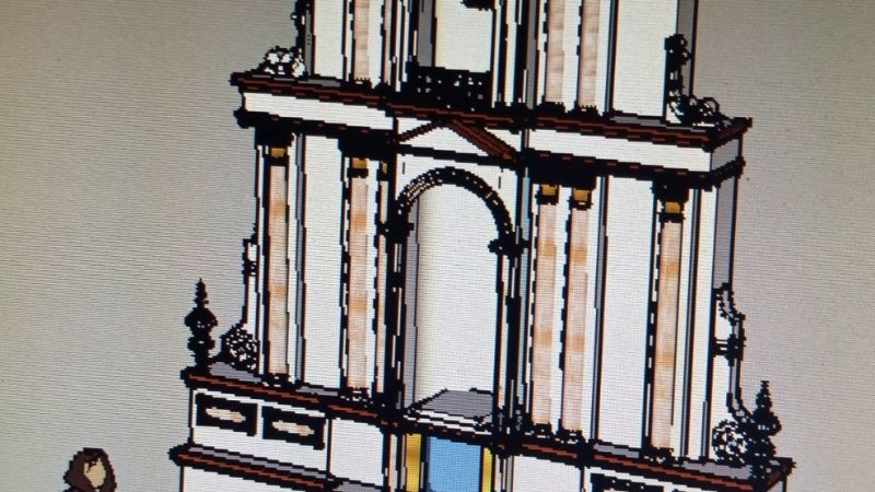 Construyen altar para Esquiú en la Catedral