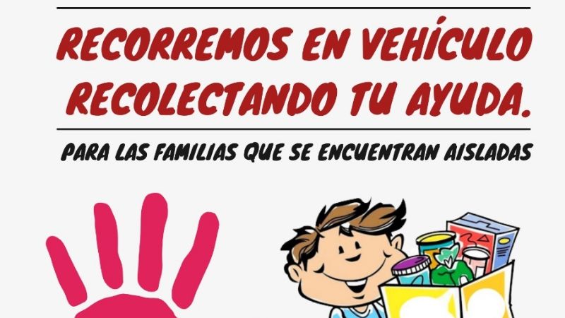 Campaña para ayudar a las familias aisladas por Covid