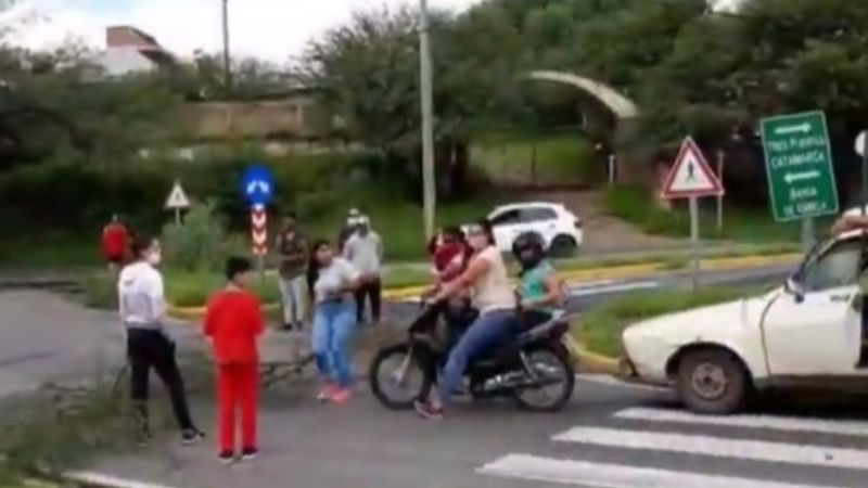 Violento corte de ruta en Banda de Varela por la falta de agua