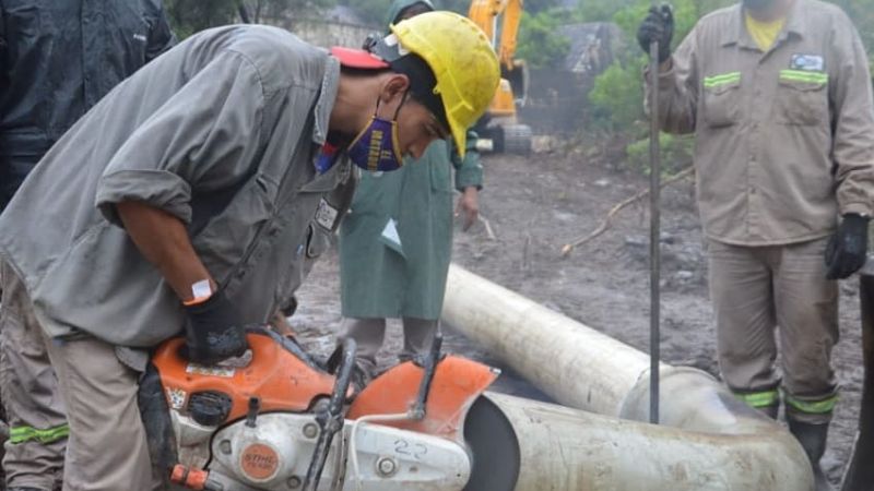 Pirquitas: Trabajan en la habilitación del segundo by pass