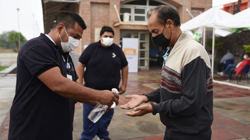 Ya se vacunaron 1500 personas en el Nodo Sur