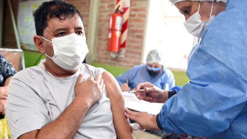 Ya se vacunaron 1500 personas en el Nodo Sur