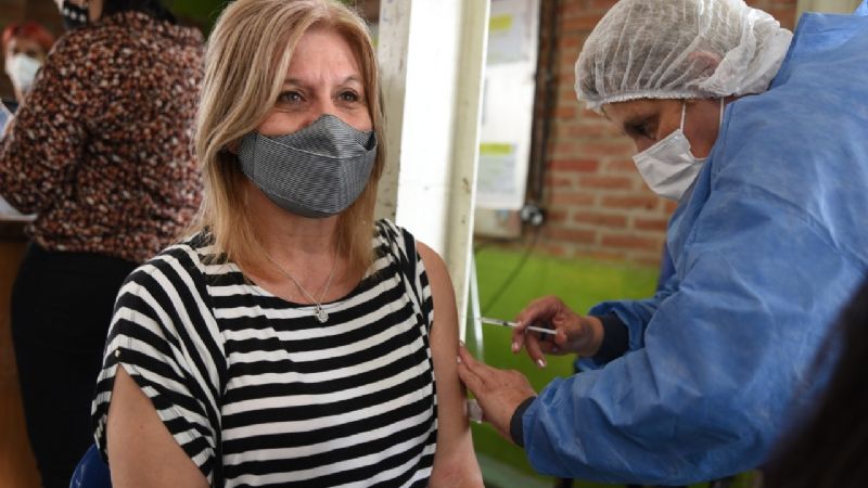 Ya se vacunaron 1500 personas en el Nodo Sur