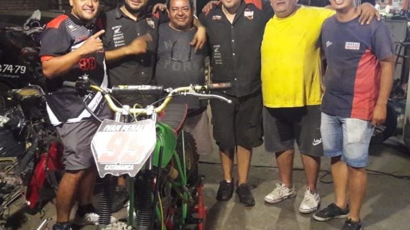 Meritoria actuación de Iván Peralta en el Speedgway Riojano