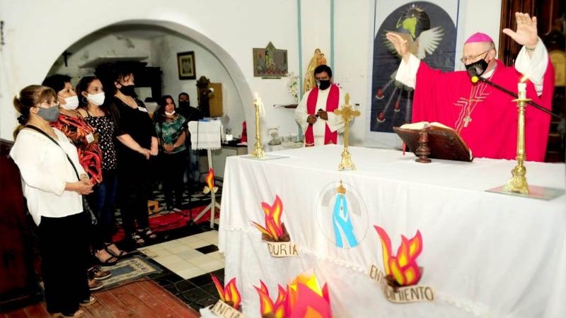 Confirmaciones en la parroquia Virgen del Valle de Icaño