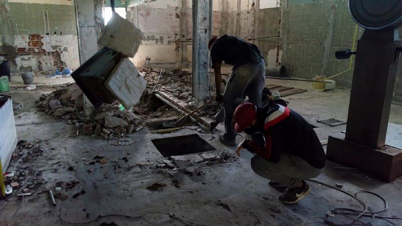 Siguen adelante las refacciones en el Hospital San Juan Bautista