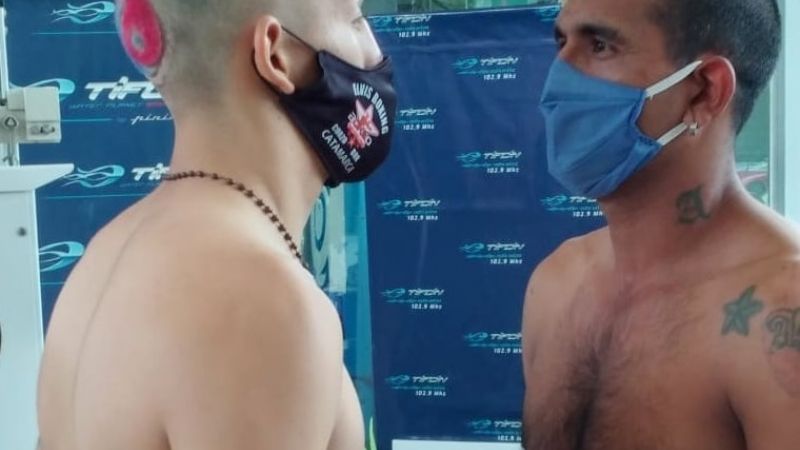 Corzo y Rosa en peso, para el “Tifón de Nocaut”