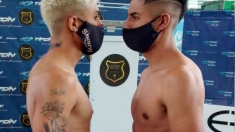 Corzo y Rosa en peso, para el “Tifón de Nocaut”