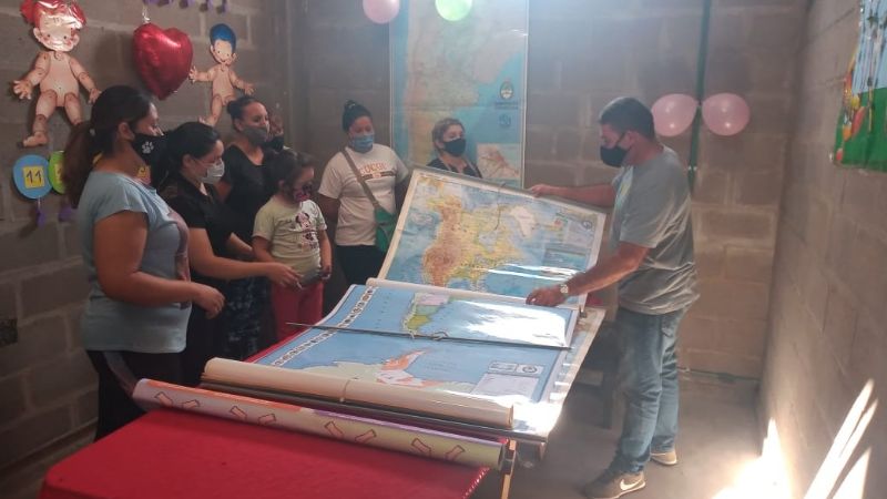 Actividades en la comunidad de Valle Chico