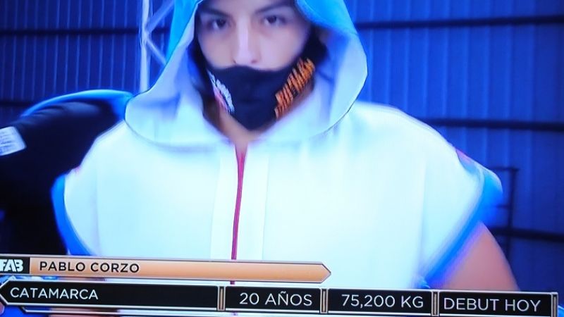 Pablo Corzo en el 4to. y “Sansón” Rosa en el 2do., por KO