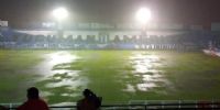 LA LLUVIA impidió que termine el juego entre Atlético Tucumán y Huracán.