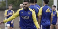 TEVEZ feliz con su vuelta a las prácticas en Boca.
