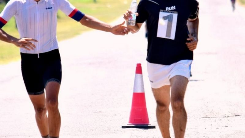 Convocante "1er. Triatlón Capayense" en Chumbicha