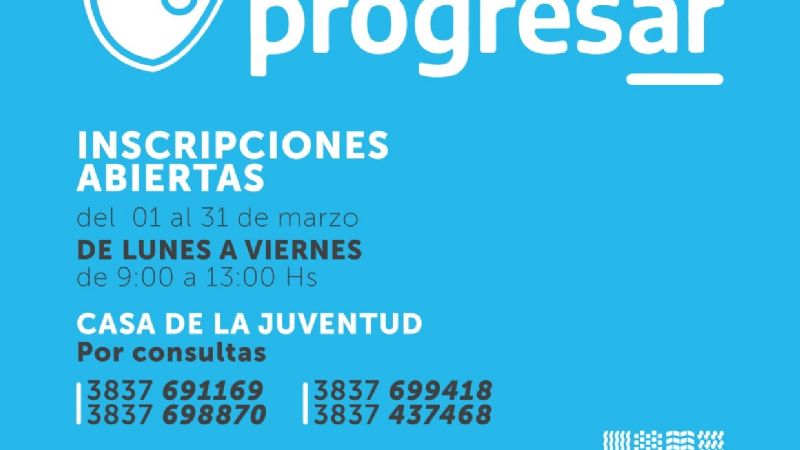 Inscripciones a las Becas Progresar en Fiambalá