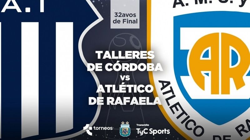 Hoy, Talleres de Córdoba vs. Atlético de Rafaela