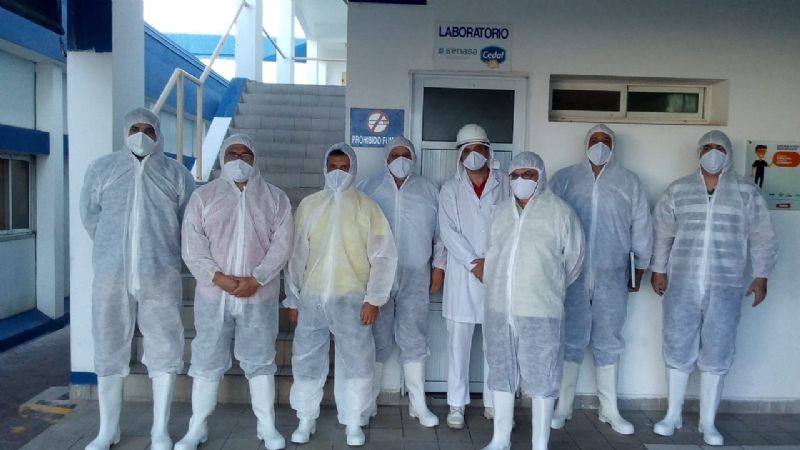 El ministro de Inversión y Desarrollo visitó la planta frigorífica FEPASA