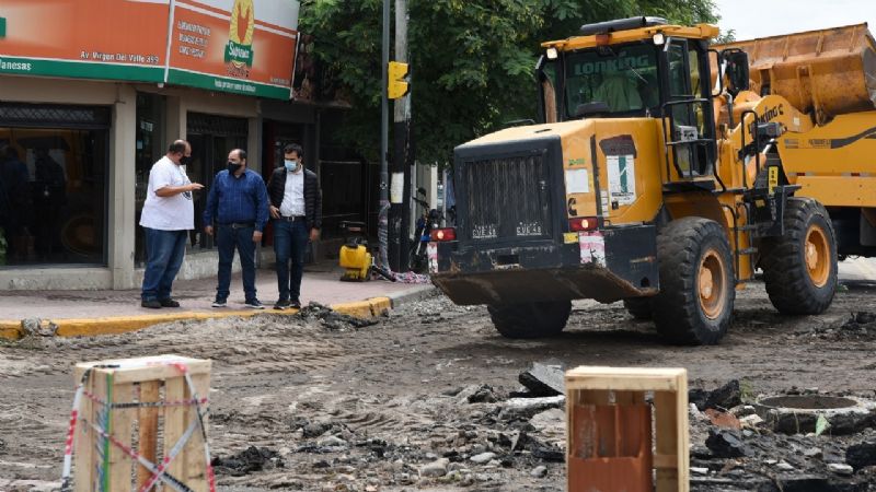 Limpiaron la ciudad en tiempo record