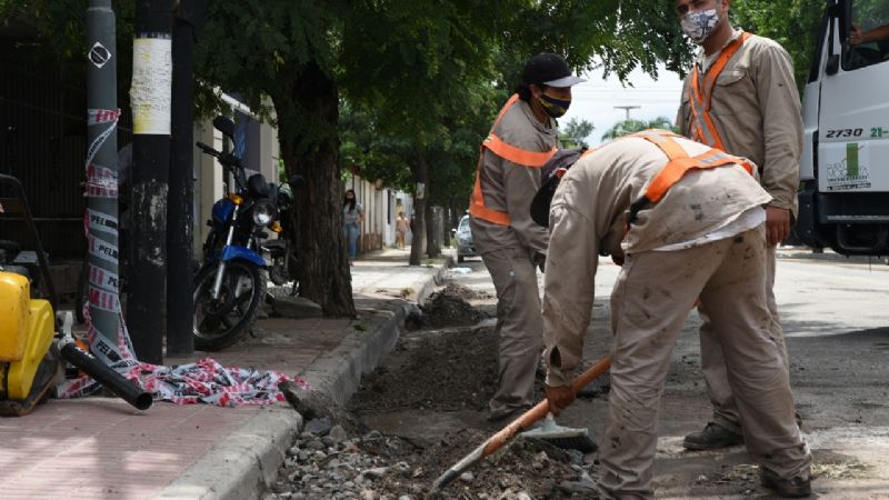 Limpiaron la ciudad en tiempo record