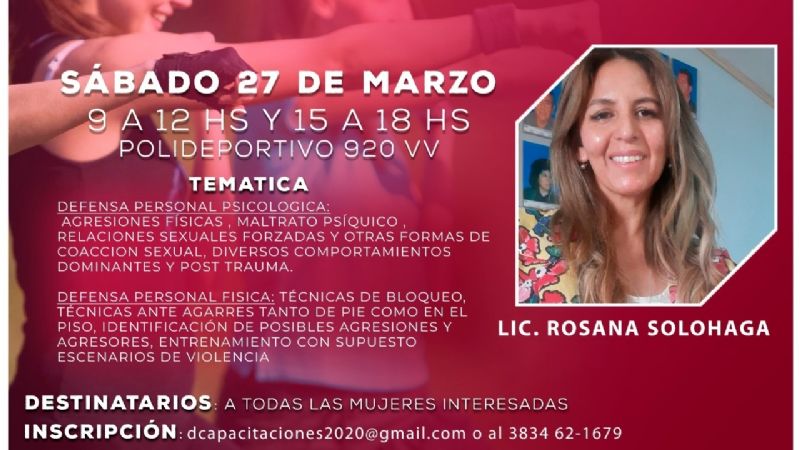 Curso sobre Defensa Personal para mujeres