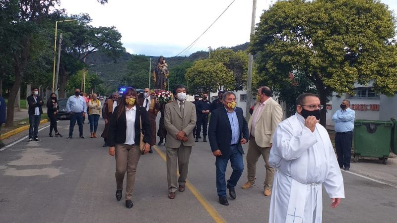 Procesión de San José, patrono de Fray Mamerto Esquiú